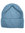 Strickmütze mit Kaschmir - cyan meerblau