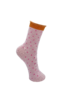 Socken: "Dotted sock Candy Floss" - Onesize
