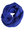 Kuschelset: Schal, Handschuhe und Mütze mit Angora - royalblau