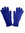 Kuschelset: Schal, Handschuhe und Mütze mit Angora - royalblau